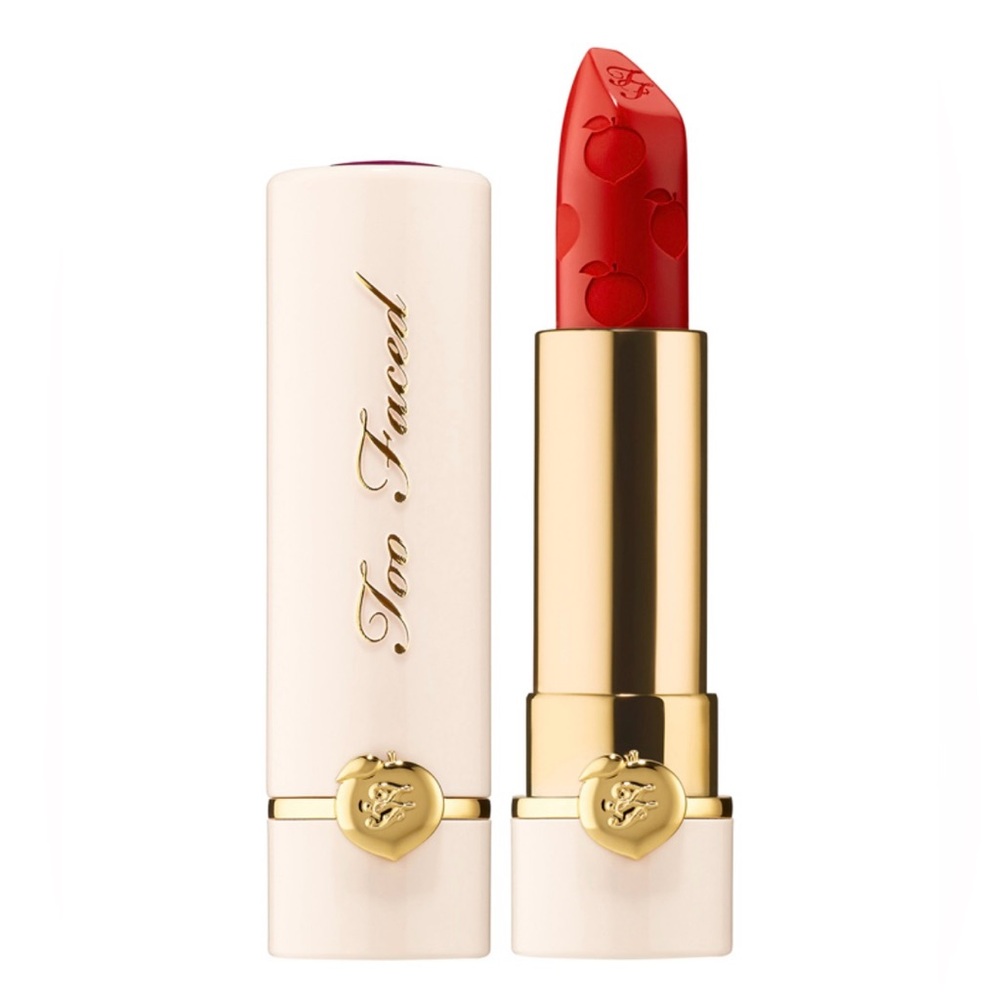 Too Faced Peach Kiss Lipstick in Muy Caliente 💋💄